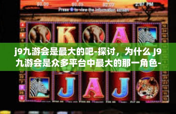 j9九游会是最大的吧-探讨，为什么 J9九游会是众多平台中最大的那一角色-j9九游会是最大的吧
